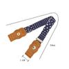 Froiny Children Cinch Belt Pattern Waist Chain Thin Waist Strap with Elastic Band Clothes Accessories 54x2.5cm view 3