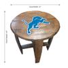 Imperial Detroit Lions Oak Barrel Table view 3