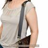 Replacement Guitar Style Strap In Dark Gray For Bags And Purses view 3