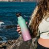 Arslo Stainless Steel Water Bottle with Straw - Insulated Water Bottle for Sports, Gym, School, Commute, Adults/Kids - Keep Cold for up to 24 Hours - Sweat/Leak-proof - 2 Lids - BPA Free view 3