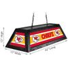 Imperial Kansas City Chiefs 42'' Billiard Lamp view 2