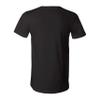 Against All Enemies Foreign and Domestic V-Neck T-Shirt Patriotic Veteran Tee Black Small view 3