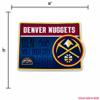 Rico Nuggets 18" State Shape Pennant SSP86001S Nuggets 18" State Shape Pennant view 4