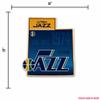 Rico Industries NBA Utah Jazz State Shape Shape Cut Pennant - Home and Living Room Dcor - Soft Felt EZ to Hang view 4