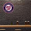 Rico Industries SSP5701: Nationals Shape Cut Primary Logo Pennant with Header Card view 2