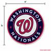 Rico Industries SSP5701: Nationals Shape Cut Primary Logo Pennant with Header Card view 4
