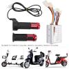 48V 500W Brushed Speed Controller, Universal Motor with Throttle Grip, Electric Vehicle Speed Regulator for E-Tricycles, Scooters, and Mobility Aids view 4