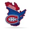 Rico Industries NHL Montreal Canadiens State Shape Shape Cut Pennant - Home and Living Room Dcor - Soft Felt EZ to Hang view 1