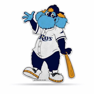 Rico Industries SSP6601M: Rays Shape Cut Mascot Pennant with Header Card - Dj Kitty