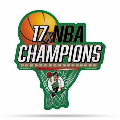 Rico Celtics : 17 Time NBA Champs Shape-Cut Pennant SSP740WC17T Celtics : 17 Time NBA Champs Shape-Cut Pennant