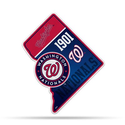 Washington Nationals Pennant Shape Cut Home State Design