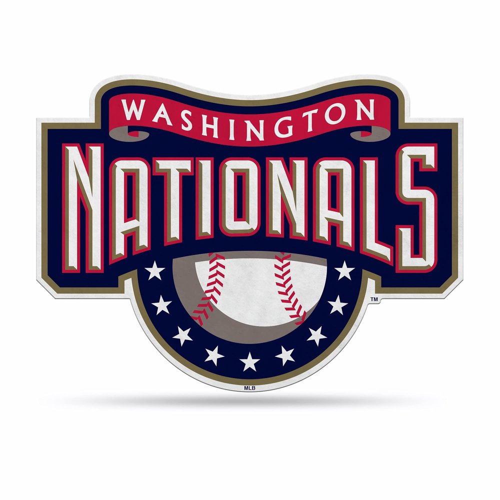 Rico Industries SSP5701R: Nationals Shape Cut Retro Pennant with Header Card