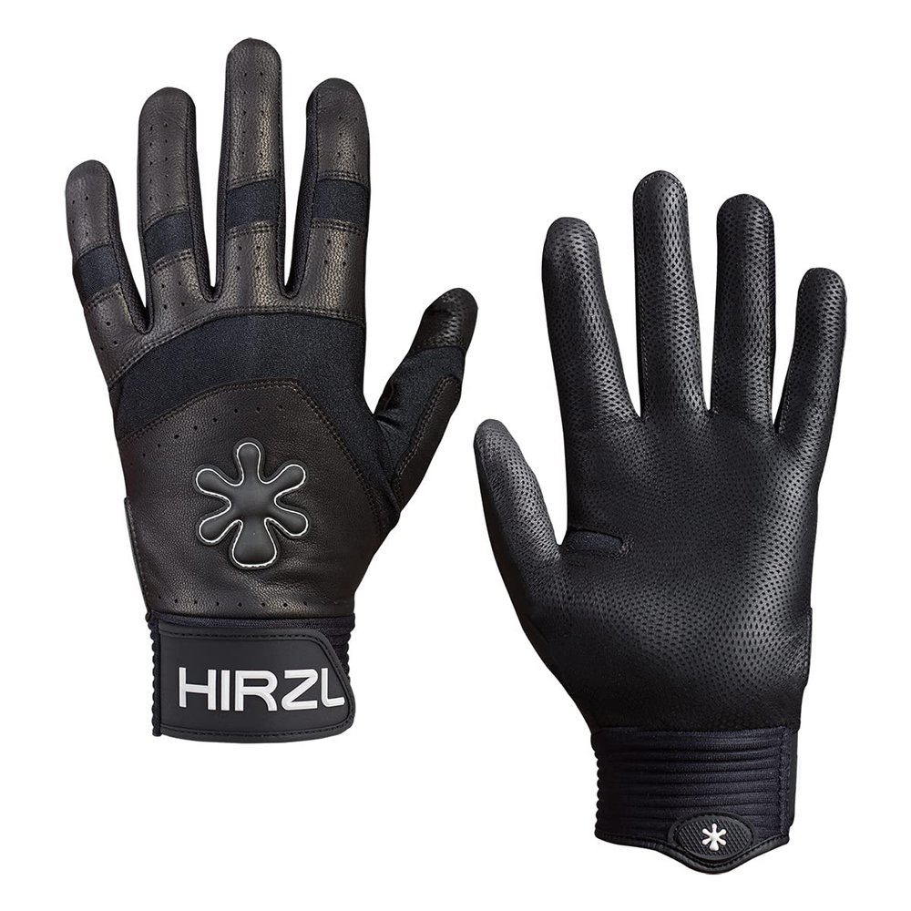 HIRZL Grippp Force FF Full Finger Outdoor Gloves, Patented, Ultimate Grip in Dry, Damp, or Wet Conditions, Push/Pull Control for Shooting & Hunting, Tear Resistance (L/9 (Mens M, Ladies XL))