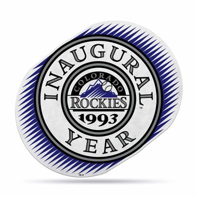 Rico Industries SSP6401R: Rockies Shape Cut Retro Pennant with Header Card