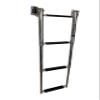 classAcustoms #77060204 4 Step Telescoping Boat Ladder | Transom Mount Ladder | 304 Stainless Steel Boat Ladder | Deck Boat | Ski Boat | Polished Stainlees Boat Ladder view 1