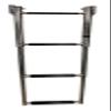 classAcustoms #77060204 4 Step Telescoping Boat Ladder | Transom Mount Ladder | 304 Stainless Steel Boat Ladder | Deck Boat | Ski Boat | Polished Stainlees Boat Ladder view 2