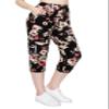 ALWAYS Women's Capri Jogger Pants - High Waisted Soft Zipper Casual Sweat Pants 1882BK XL view 1