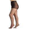 Berkshire Women's Plus-Size Queen Ultra Sheer Non-Control Top Pantyhose - Sandalfoot 4413 (7X, Fantasy Black) view 2