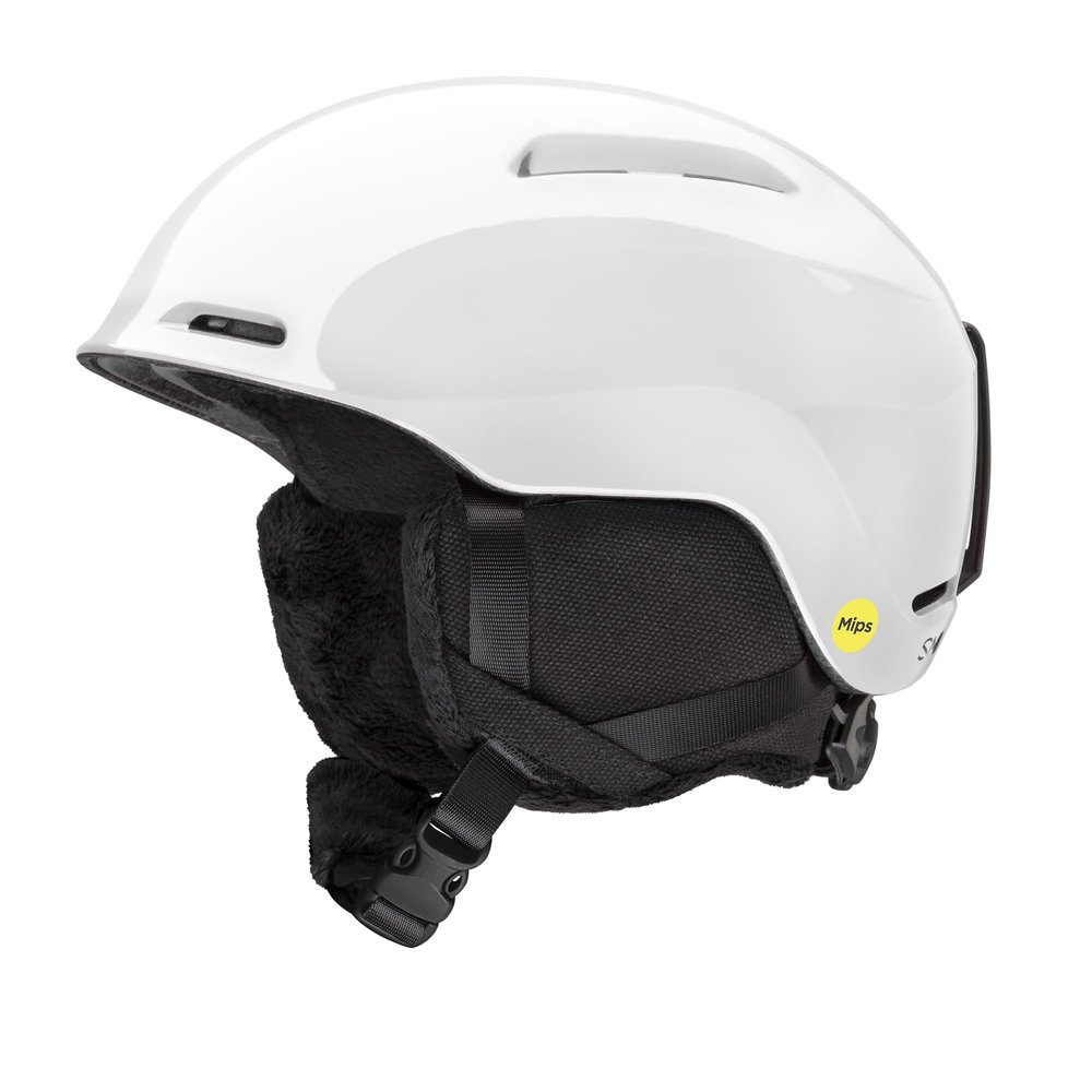 Smith Glide Jr. Helmet Youth Snowsports Helmet with MIPS Technology Lightweight Protection for Kids for Skiing & Snowboarding White, Youth Small