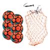 Select Classic V21 Soccer Ball, 6-Ball Team Pack with Ball Net and Ball Pump, Orange, Size 3 view 1
