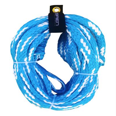 O'Brien Tube Rope 2-Person, 4-Person, & 6-Person Tow Ropes Heavy-Duty, 60ft Tangle-Free Design with High Tensile Strength for Boating & Water Sports