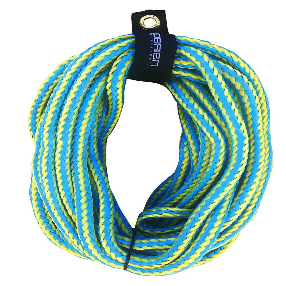 O'Brien Tube Rope 2-Person, 4-Person, & 6-Person Tow Ropes  Heavy-Duty, 60ft Tangle-Free Design with High Tensile Strength for Boating & Water Sports