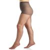 Berkshire Women's Plus-Size Queen Ultra Sheer Non-Control Top Pantyhose - Sandalfoot 4413 (7X, Off Black) view 2