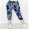 ALWAYS Women's Capri Jogger Pants - High Waisted Soft Zipper Casual Sweat Pants 1911NA M view 2