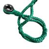 Pelican Rope Arborist Sling, USA Made 3/4" 10 FT Adjustable Rigging Block Sling with Aluminum Ring - Single-Head, 20,000 LBS MBS / 2,000 LBS WLL, 12 Strand Green Polyester, Tree Climbing Gear view 4