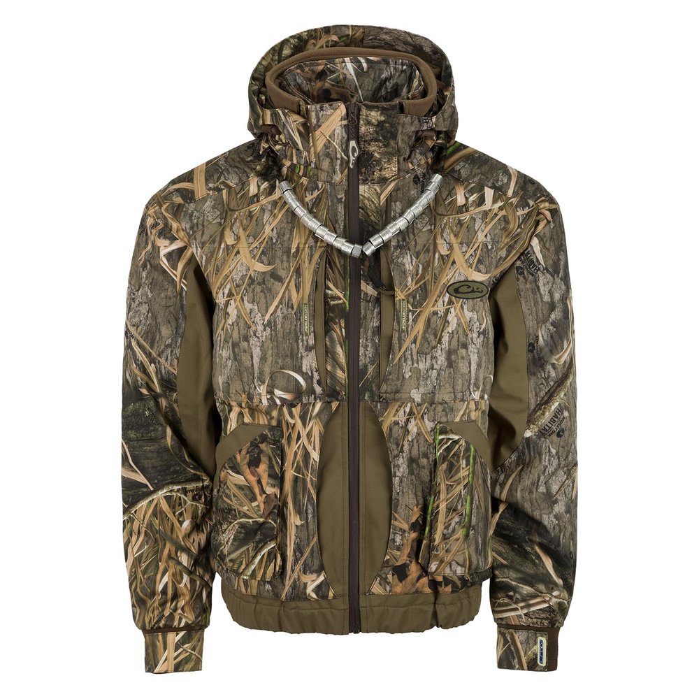 Drake Reflex 3-in-1 Plus 2 Jacket LST, Color: Shadowgrass Habitat, Size: S (DW1050-022-1)