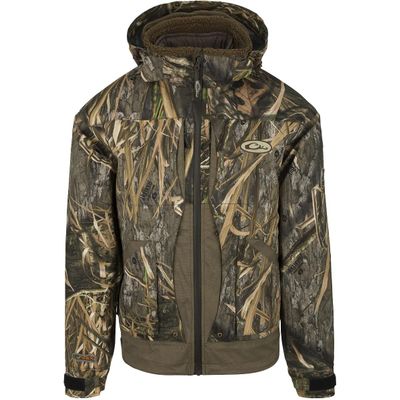 Drake Waterfowl Men's G3 Flex 3-in-1 Systems Jacket, Shadowgrass Habitat, Medium