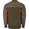 Drake DW2835-006-3 MST Wool 1/4 Zip Sweater Bottomland Large view 2