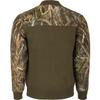 Drake DW2835-006-2 MST Wool 1/4 Zip Sweater Bottomland Medium view 4