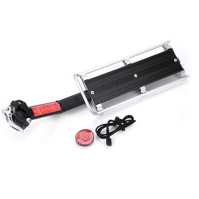Xndz Rack, Accessory Rack Aluminum Alloy Rear Seat, for Road Mountain
