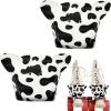 Zhanmai 2 Pieces Toe Cap Guards Protectors with Ears Artificial Leather Roller Skate Protectors for Quad Roller Skate(Cow) view 1