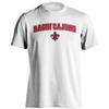 Sport Your Gear Louisiana Ragin' Cajuns Classic Arch Mascot T-Shirt (White, 3XL) view 1