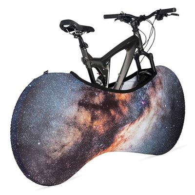 Bicycle Accessories Bike Protector Cover 26-28 Inch Bicycle Anti-dust Wheels Frame Cover Scratch-Proof Storage Bag Bike Accessories Bike Parts (Color : Starry Sky)
