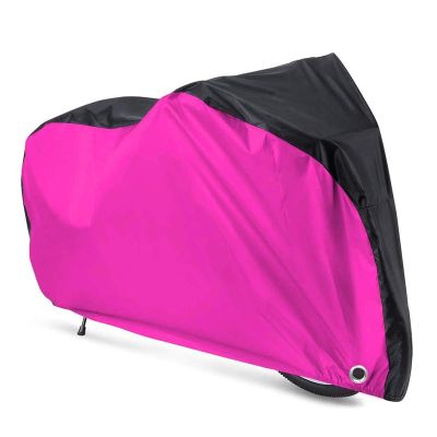 SJHY Bicycle Accessories Waterproof Bike Rain Dust Cover,Bicycle Cover UV Protective for Bike Bicycle Utility Cycling Protector Outdoor Rain Cover Bike Parts (Color : Pink)