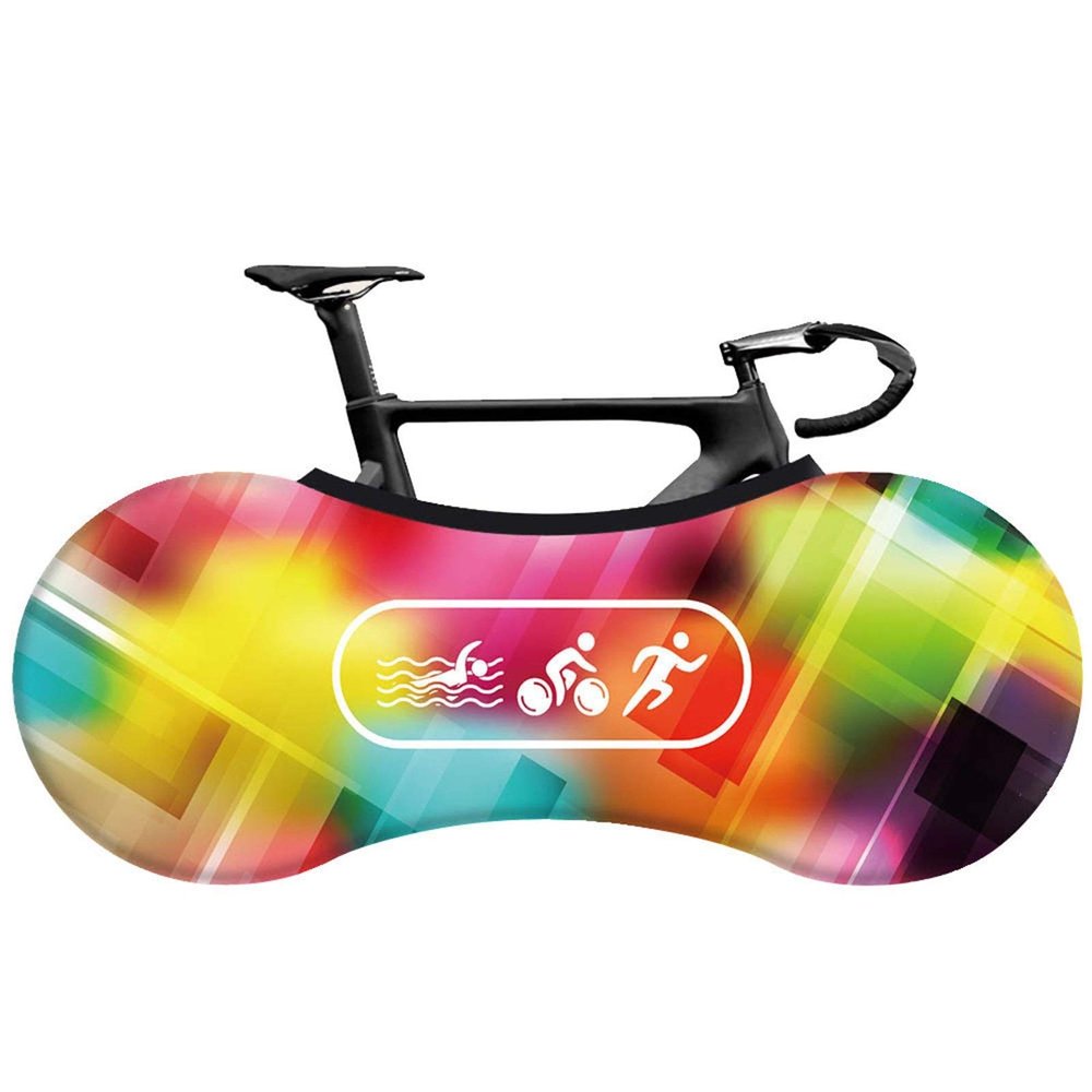 SJHY Bicycle Accessories Bicycle dust Cover 26 inch,Bicycle dustproof Sunscreen tire Protection Cover Mountain Road Bike Indoor Storage Cover Elastic Bike Parts (Color : 093)