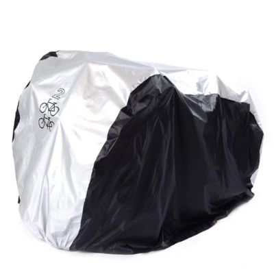 Bicycle Accessories Waterproof Bike Cover,UV Snow Proof Bicycle Outdoor Rain Protective Covers for 1/2/3 Bikes Bike Parts (Size : Medium)