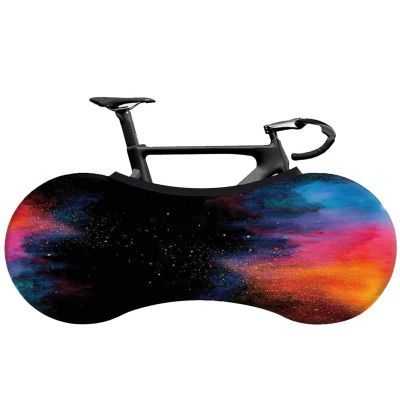 SJHY Bicycle Accessories Bicycle dust Cover 26 inch,Bicycle dustproof Sunscreen tire Protection Cover Mountain Road Bike Indoor Storage Cover Elastic Bike Parts (Color : 089)