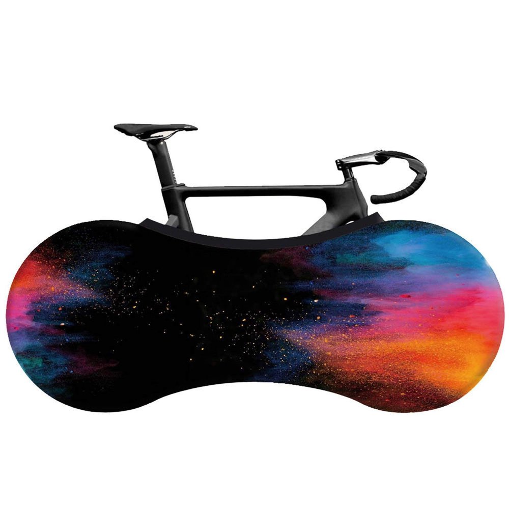 SJHY Bicycle Accessories Bicycle dust Cover 26 inch,Bicycle dustproof Sunscreen tire Protection Cover Mountain Road Bike Indoor Storage Cover Elastic Bike Parts (Color : 089)