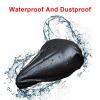 Bicycle Accessories Bicycle Saddles Protective Coverings,Waterproof Bike Seat Pack Front Tube Bag Saddle Pressed Rear Rain Cover Bike Parts (Size : Large) view 2