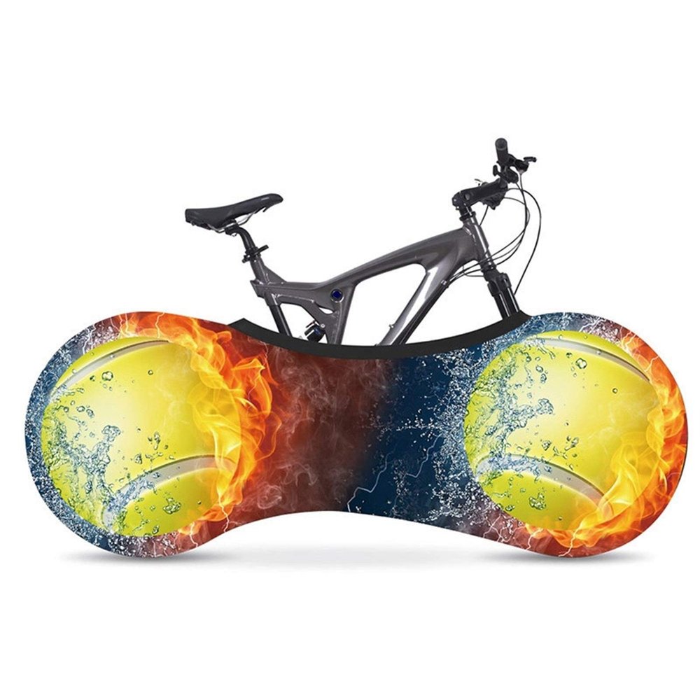 SJHY Bicycle Accessories Bicycle Cover Environmental Protection Road Bike dust Cover Indoor Bicycle tire Cover Accessories Bike Parts (Color : 3)