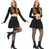WEANMIX Spider Web Lace Patterned Fishnet Goth Sheertex Tights Black Stockings Pantyhose for Christmas Women view 4