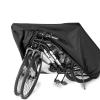 SJHY Bicycle Accessories Bike Cover Storage Waterproof Outdoor Electric Bicycle Rain Cover Tarp Dustproof UV Protective(2 Bikes Bike Parts view 1