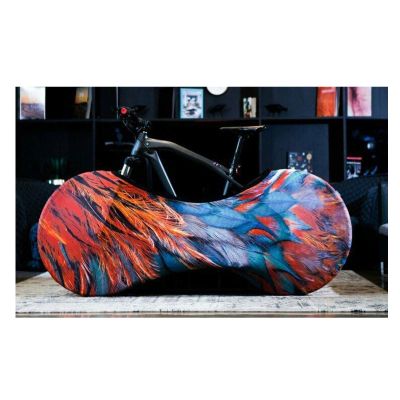 SJHY Bicycle Accessories 26 inch Bicycle dustproof Sunscreen tire Protection Cover Mountain Road Bike Indoor Storage Cover Elastic Bicycle dust Cover Bike Parts (Color : 8)