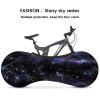 SJHY Bicycle Accessories 700C 26"-29" Stretch Bicycle dust Cover,Environmental Protection Paint Non-Fading Elastic Fabric Indoor Road Bicycle Cover Bike Parts (Color : Black) view 3