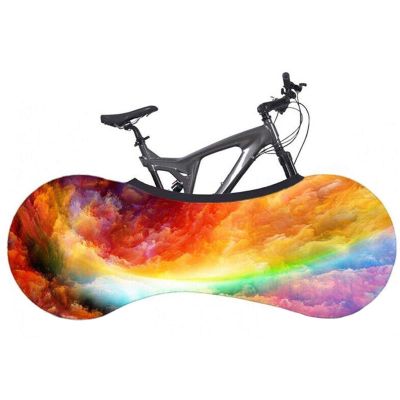 SJHY Bicycle Accessories Bike Cover,Mountain Road Bike Wheels Dust-Proof Scratch-Proof Cover Storage Bag Indoor Protective Gear for Bicycle Bike Parts (Color : E)