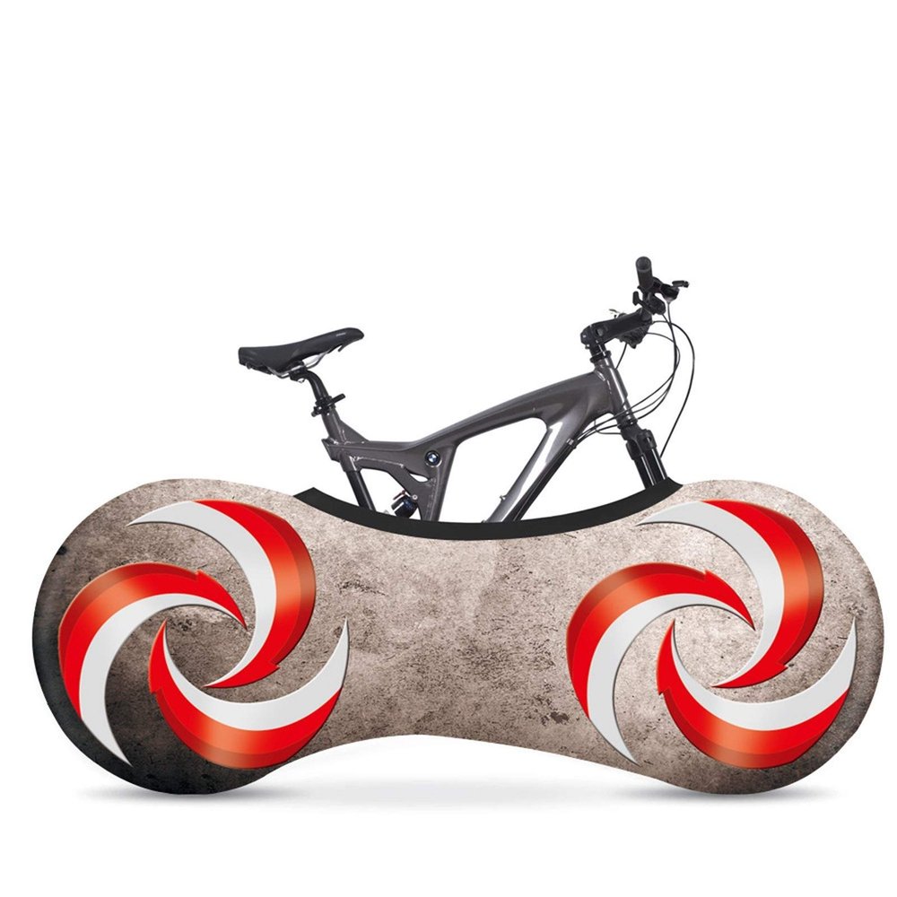 SJHY Bicycle Accessories Universal Bike Wheel Cover Bags Waterproof UV Elastic Anti-Dust Rust Resistant Gear Protective Storage Bag Bike Parts (Color : N7)